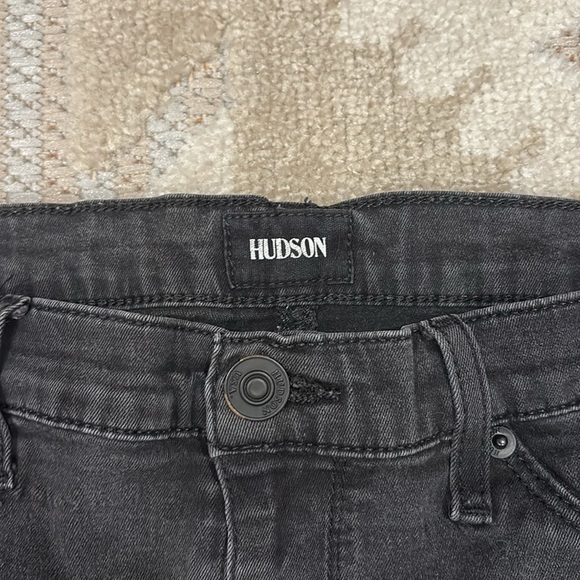 Hudson Blair Super Skinny Jeans - Black - High Rise Classic Denim - Size 30 - Picture 3 of 7